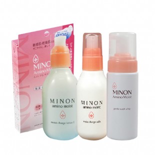 日本Minon(Minon)氨基酸保湿美容套装
