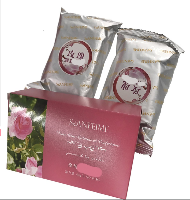 圣菲之美(soanfeime)h-fcc27华香龙奥图玫瑰糖60粒/盒(单盒装)